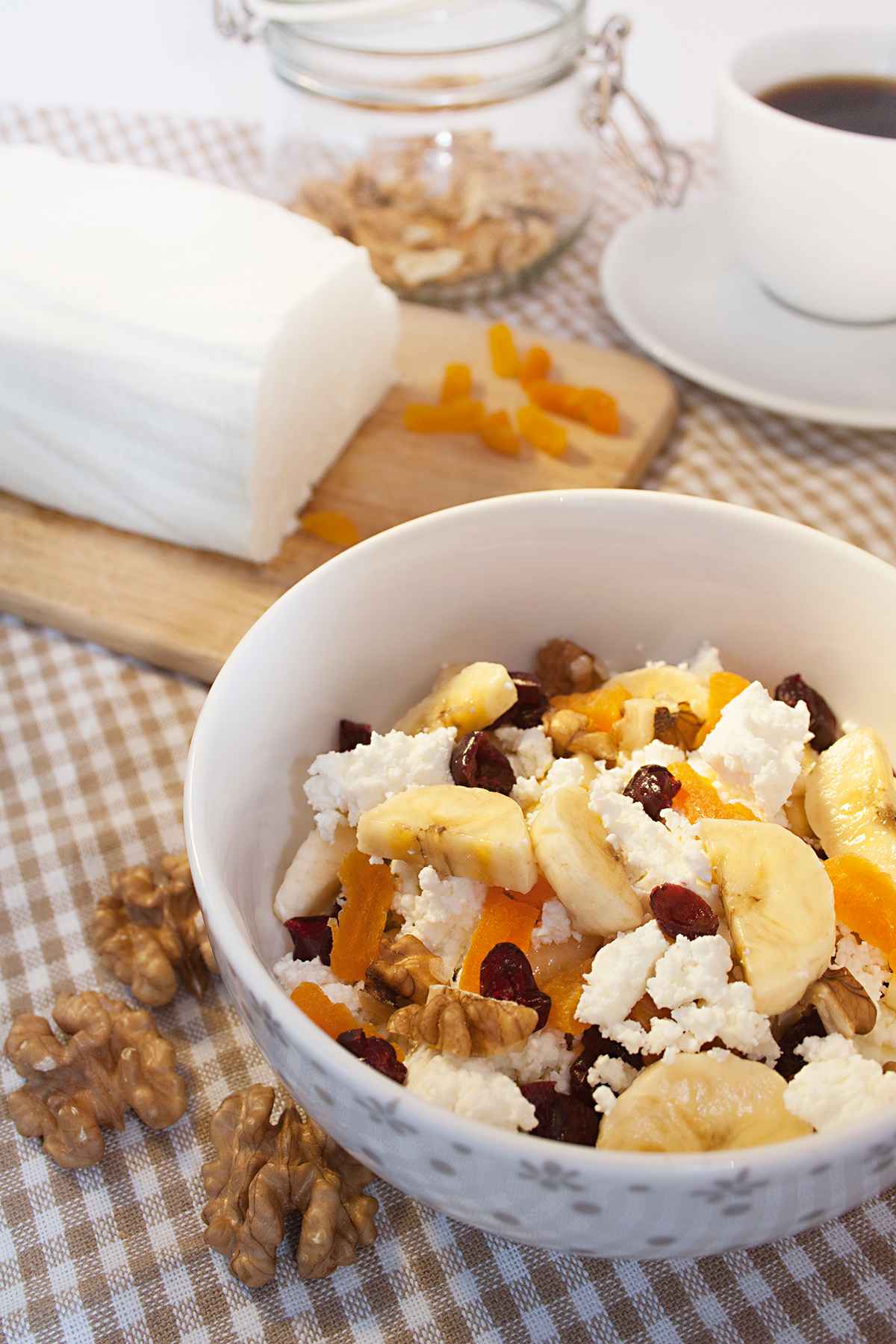 Energetyczny twarożek na słodko